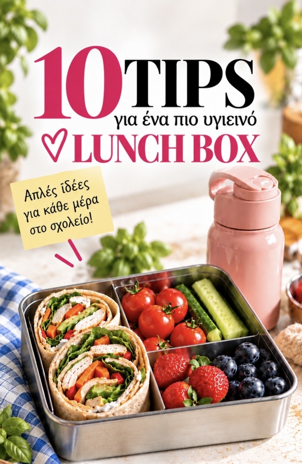 10 tips για ένα πιο υγιεινό Lunch Box