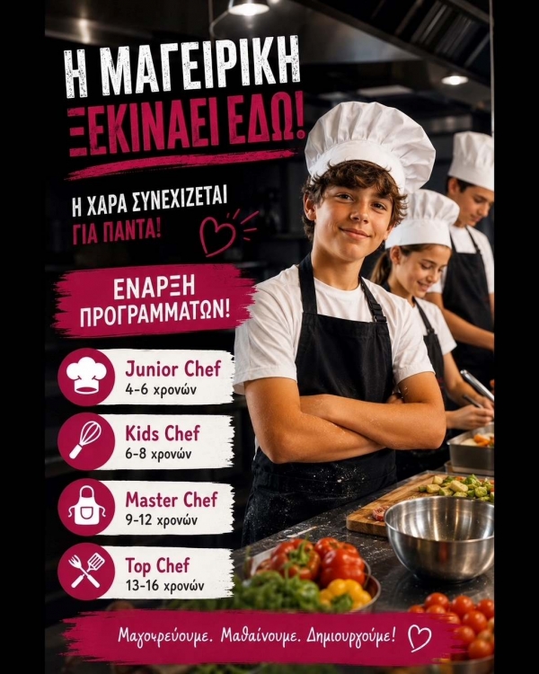 ΝΕΑ ΜΑΓΕΙΡΙΚΗ ΧΡΟΝΙΑ 2026-2027!