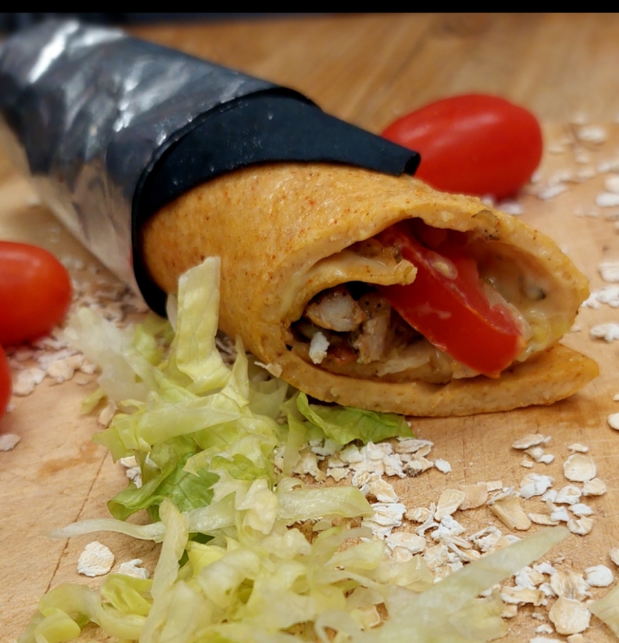 Caesar oat wraps | Kids Cooking Club