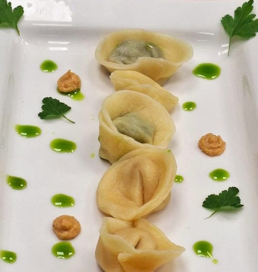 Cappelletti με σπανάκι και τυρί κρέμα | Kids Cooking Club