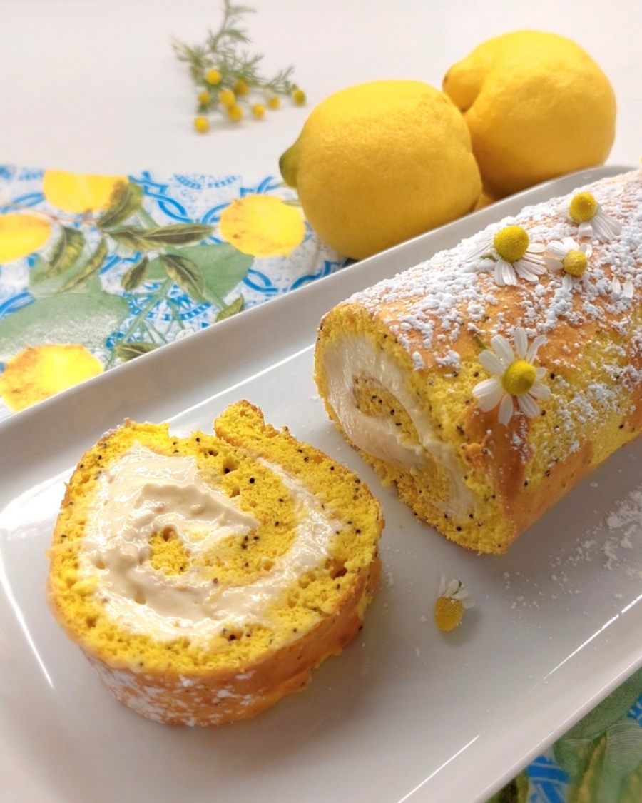 Κορμός λεμονιού με παπαρουνόσπορο | Kids Cooking Club