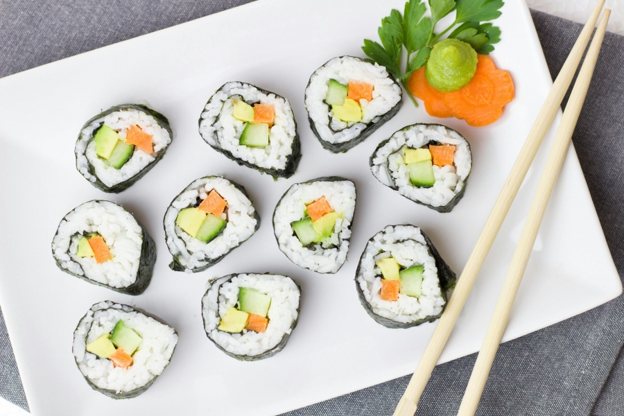 Sushi California rolls | Kids Cooking Club