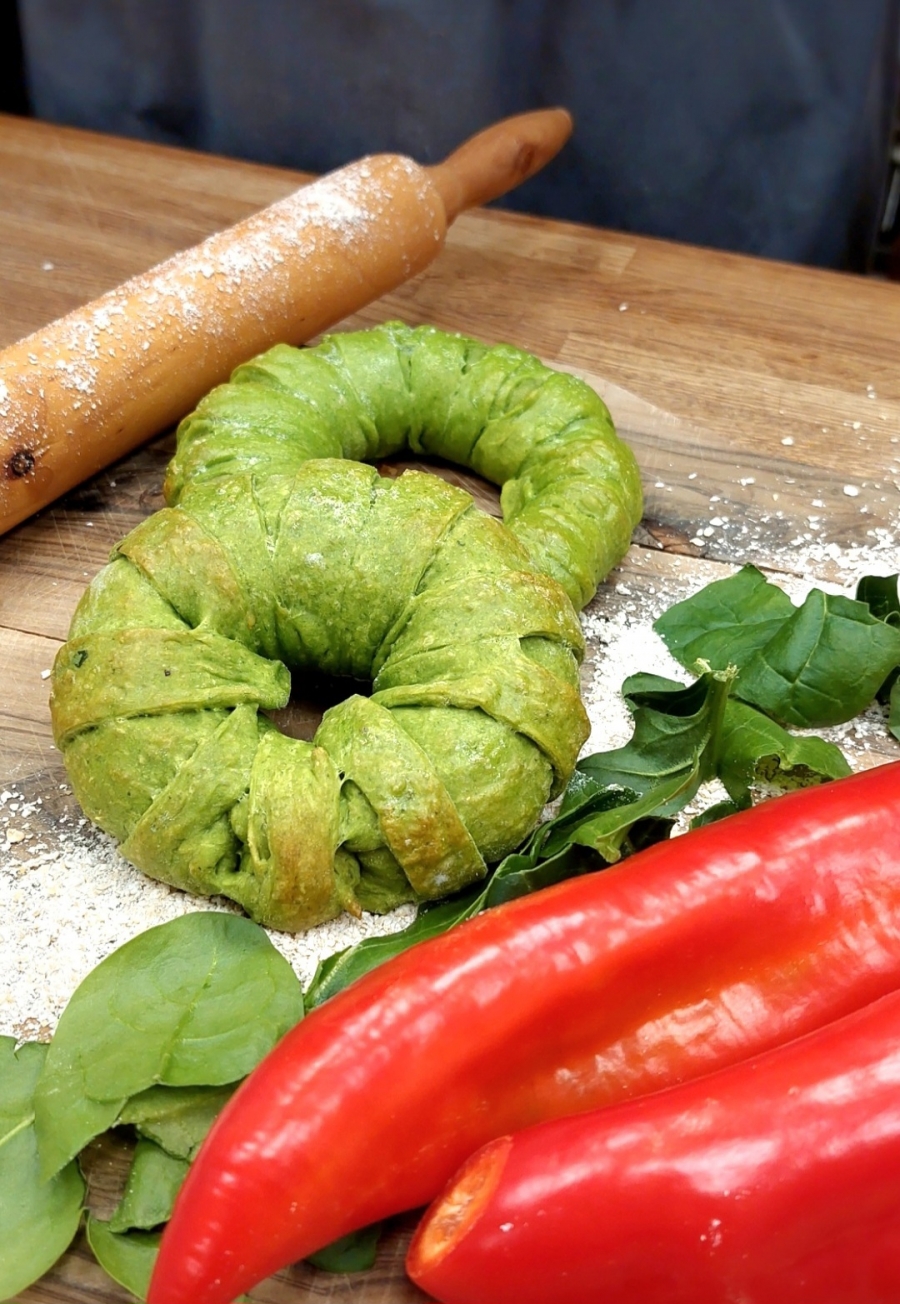Verde κοτόπιτα λαχανικών | Kids Cooking Club