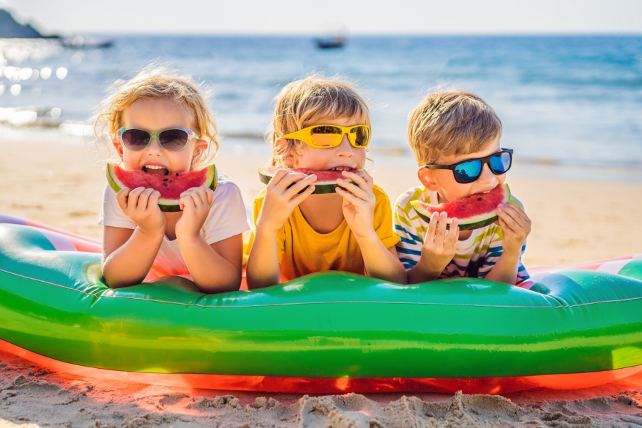 Υγιεινές τροφές για τη θάλασσα και τη ζέστη | Kids Cooking Club