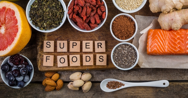 4 Superfoods με επιβεβαιωμένη δράση