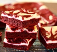 Brownies red velvet με παντζάρι