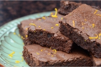 Brownies σοκολάτας με πορτοκάλι